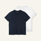 Navy White Mix